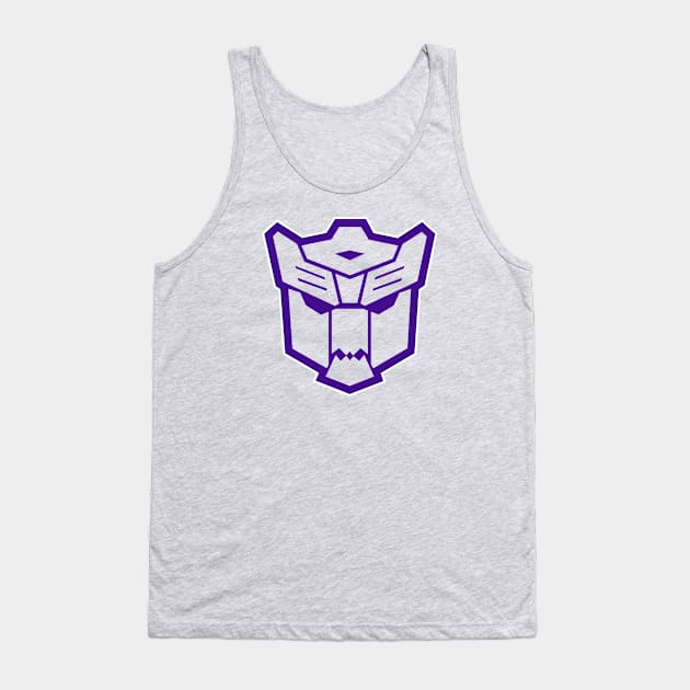 DINOBOT - Gen 1 groovy tie dye Tank Top by ROBZILLA